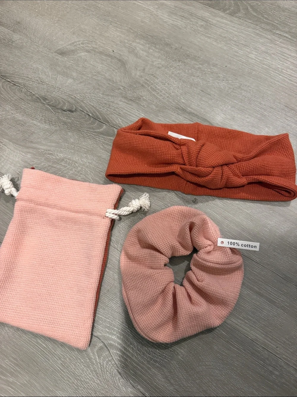 Madewell// Waffle-knit Home Spa Hair Set